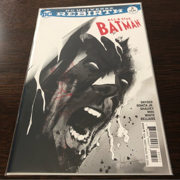 DC UNIVERSE REBIRTH: ALL STAR BATMAN #1-9 NM 2016/2017 DC COMICS - Picture 4 of 10